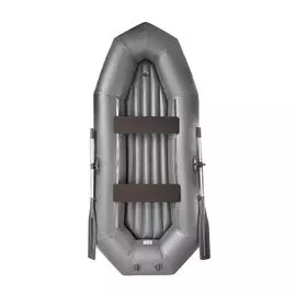 Надувная лодка ПВХ Бахта 265 НД, серый, SibRiver BAHND265GRAY