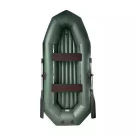 Надувная лодка ПВХ Бахта 265 НД, зеленый, SibRiver BAHND265GREEN