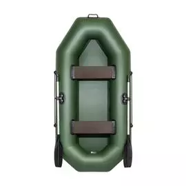 Надувная лодка ПВХ, Барс 260, зеленый 21040400044431