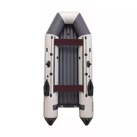 Надувная лодка ПВХ Хатанга 350 НДНД, серый/серый , SibRiver HAT350NDGG