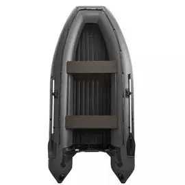 Надувная лодка ПВХ Хатанга Jet 425 НДНД, серая, SibRiver HAT425NDG-J