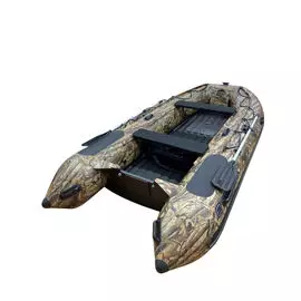 Надувная лодка ПВХ, Навигатор 350PRO НДНД, камуфляж лес, FORZA FM-N350PRONDNCAMW