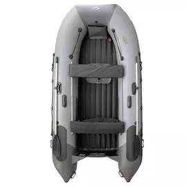 Надувная лодка ПВХ, Навигатор 350PRO НДНД, серый-графит, FORZA FM-N350PRONDNGGF
