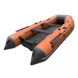 Надувная лодка ПВХ, ORCA 340 НДНД, оранжевый/темно-серый ORCA340ODG
