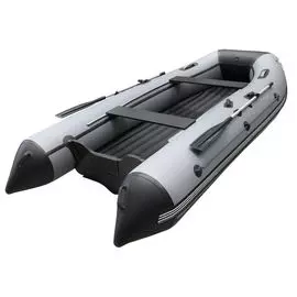 Надувная лодка ПВХ, ORCA 340 НДНД, светло-серый/темно-серый ORCA340LGDG