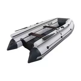 Надувная лодка ПВХ, ORCA 360F НДНД, фальшборт, белый/темно-серый ORCA360WDG-F
