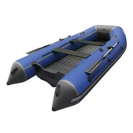 Надувная лодка ПВХ, ORCA 400 НДНД, синий/темно-серый ORCA400BDG
