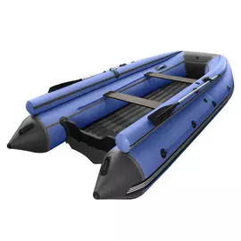 Надувная лодка ПВХ, ORCA 400GT НДНД, серый/синий ORCA400GBL-GT