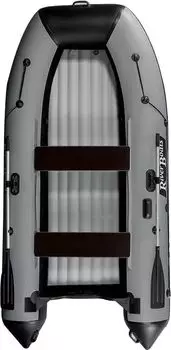 Надувная лодка ПВХ, RiverBoats RB 330 НДНД, черно-серый RB330NDGBG