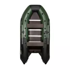 Надувная лодка ПВХ, Ривьера Максима 3600 СК Комби, зеленый/черный 2104040004825