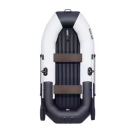 Надувная лодка ПВХ, Таймень NX 270 НД Комби, светло-серый/черный 2104040011212