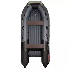Надувная лодка ПВХ, Таймень NX 3800 НДНД PRO, графит/черный 00182870