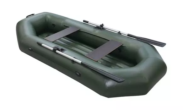 Надувная лодка ПВХ UREX 240У НД, зеленая UR-240UND