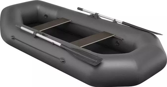 Надувная лодка ПВХ UREX 280У, серая UR-280grey