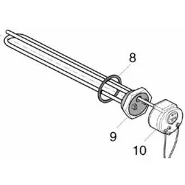 Нагревательный элемент для бойлера, 1200 Вт, 220 В. more-10236368