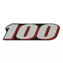 Наклейка капота Suzuki DF100A (100), передняя 6142290J22000