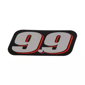 Наклейка капота Suzuki DF9.9A/B (9.9), задняя 6143599J10000