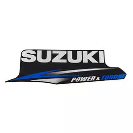 Наклейка капота Suzuki DT9.9A-15A (Suzuki), левая 6145395L00000