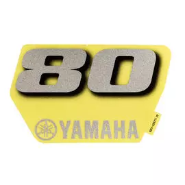 Наклейка капота Yamaha F80B (80), передняя 6D7426771000