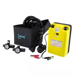 Насос STERMAY высокого давления электрический с "крокодилами", 12 В HT-780A