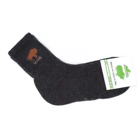 Носки шерсть яка черные р 37-39 (38-40) tr-180375
