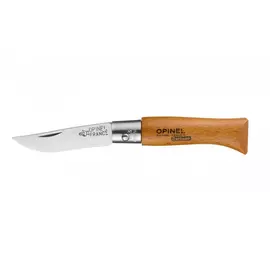 Нож Opinel №3 VRN Carbon Tradition углеродистая сталь, рукоять бук, длина клинка 4 см tr-208661