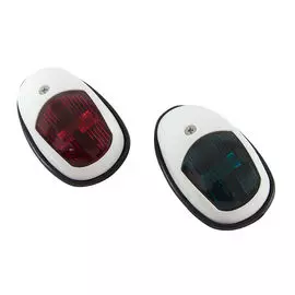 Огни ходовые 89х55 мм комплект (красный, зеленый), белый LPSDLPTG083