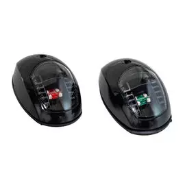 Огни ходовые светодиодные, черный корпус, комплект C91106PBB