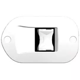 Огни ходовые врезные 92х32 мм, белый корпус 71316