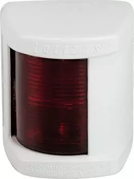 Огонь ходовой Classic 12, белый корпус, красный 30102