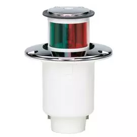 Огонь ходовой комбинированный 108х107х90 мм, врезной, хром. корпус 2LT 995 006-041