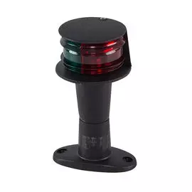 Огонь ходовой комбинированый (красный, зеленый) на стойке 100 мм, черный LPMSDFX00001