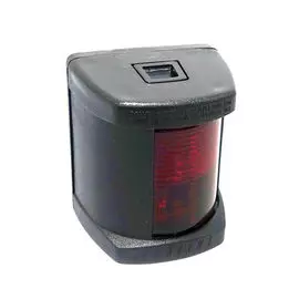 Огонь ходовой Classic 12, черный корпус, красный 30092