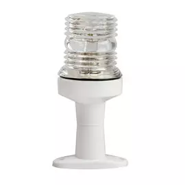 Огонь топовый на стойке 124 мм, 12 В, белый 00120-WH