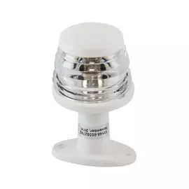 Огонь топовый на стойке 4", белый, пластиковый, 12 В, 10 Вт, Ba15d LPARDFX00003