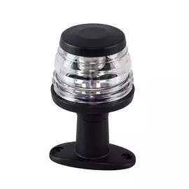 Огонь топовый на стойке 4", черный, пластиковый, 12 В, LED, Ba15d LPARDFX00007