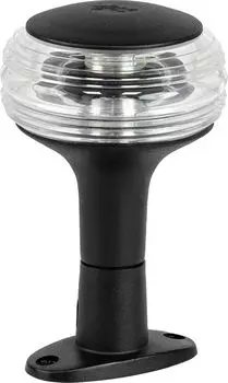 Огонь топовый на стойке 5", черный, 12-24 В, LED, Ba15d LPARDFXLED00722