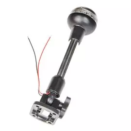 Огонь топовый светодиодный 57х27 мм на стойке 10'', черный корпус 00126LD_SK