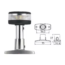 Огонь топовый светодиодный на стойке 102 мм C25010SC