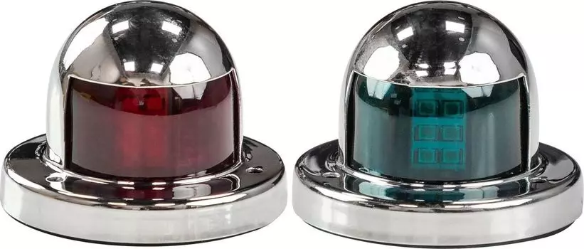 Огони ходовые Marine Rocket, нержавеющий корпус, светодиодные, комплект 4620136033114