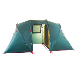 Палатка Tube 4 BTrace зел/бежевый T0508С