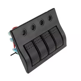 Панель бортового питания 4 переключателя, автоматы AES1214354