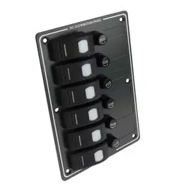 Панель бортового питания 6 переключателей, предохранители AES121415B