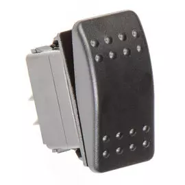 Переключатель двухпозиционный (ON)-ON 12В/20А 6Р без фиксации 1 положения, Skipper SW21UF18206P_SK