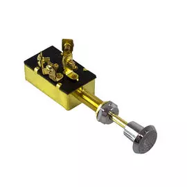 Переключатель штоковый трехпозиционный OFF-ON-ON, 12 В/20 А, 4P 30120