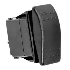 Переключатель трехпозиционный (ON)-OFF-(ON) 12В/20А 3Р без фиксации, Skipper SW32UF18203P_SK