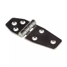 Петля дверная 100х40х2 мм, разновеликая, нержавеющая 11033