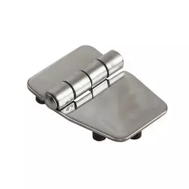 Петля неразъемная 57x39x2 мм M5x1, нержавеющая 006151