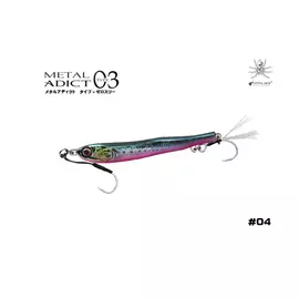 Пилькер LITTLE JACK Metal Adict Type-03 40g #04 hg-04226_1687