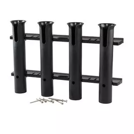 Держатель спиннинга 4 стакана, черный CFRS701P4B